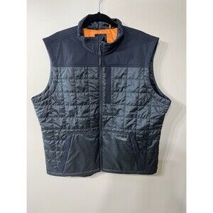 Sitka Men’s Lowland Vest Black Quilted Full Zip Pockets Outdoor Size XXL NEW